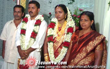 Arun Sunila Marriage Photographs